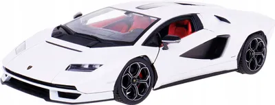 Produktbild von Bburago Lamborghini Countach LPI 800-4 weiss 2022