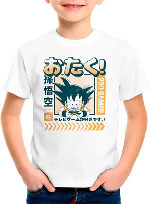Produktbild von style3 Otaku Gamer Kinder T-Shirt super dragon saiyan z gt