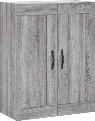Produktbild von Wandschrank Grau Sonoma 69,5x34x90 cm Holzwerkstoff