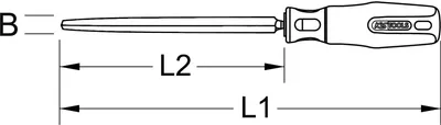 Immagine prodotto di KS Tools 1503262 150.3262 Triangular groover