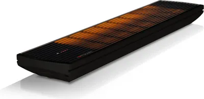 Produktbild von Heatscope Spot Heizstrahler 2800 W Heizelement Carbonstrahler schwarz oder weiß mit IR-Fernbedienung Schwarz mit IR-Fernbedienung