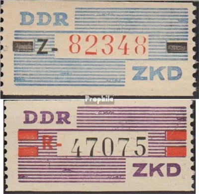 Produktbild von Briefmarken DDR 1960 Mi DBIII-DBIV (kompl.Ausg.) UNGÜLTIG Gefälligkeitsentwertung gestempelt Zentraler Kurierdienst