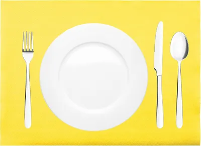 Produktbild von Sovie HORECA Tischset Gelb aus Linclass® Airlaid 40 x 30 cm, 100 Stück