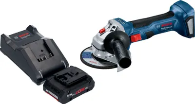 Produktbild von Bosch GWS 18V-7 Professional Akku Winkelschleifer 18 V 115 mm Brushless + 1x ProCORE Akku 4,0 Ah + Ladegerät