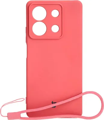 Produktbild von Bizon Case Silicone Sq für Xiaomi Redmi Note 13 5G, Altrosa