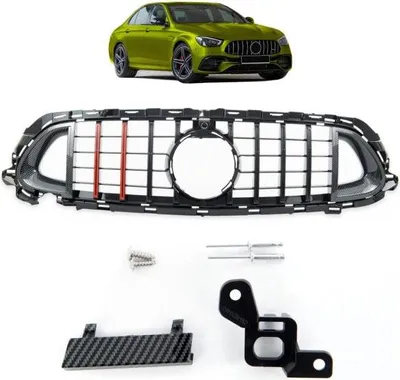 Immagine prodotto di Griglia anteriore compatibile con Mercedes E W213 S213 Mopf 2020 - Sport Panamericana GT