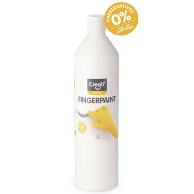 Image de Creall Creall Peinture pour les doigts Blanc
