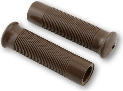 Produktbild von SHIN YO Custom Retrostyle Lenkergriffe Braun Für 7/8 Zoll Lenker (22mm) (Paar)