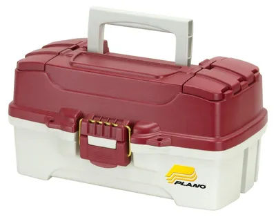 Produktbild von Plano One-Tray Tackle Box Red/White - Angelkoffer