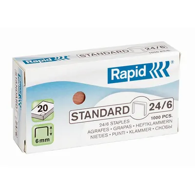 Immagine prodotto di Rapid Heftklammern Standard 24/6, verkupfert