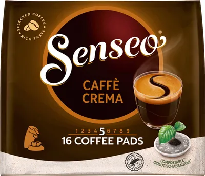 Produktbild von SENSEO Pads Caffè Crema Senseopads 160 Getränke Kaffeepads