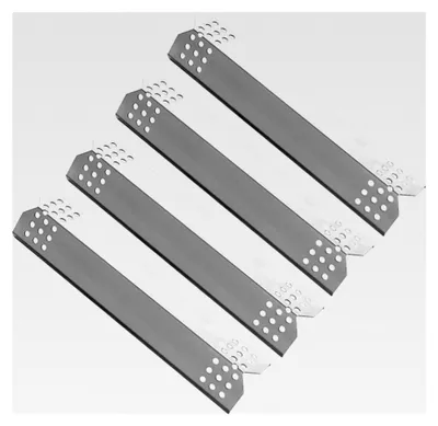 Produktbild von Edelstahl Wärmeplatte (4er Set), Hitzeschild, Wärmezelt, Brennerabdeckung, Vaporizor Bar und Flavorizer Bar für verschiedene Grillmodelle