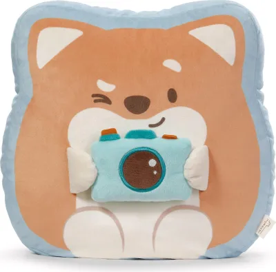Productafbeelding van NICI NICI - Hond Hiro met camera, knuffel