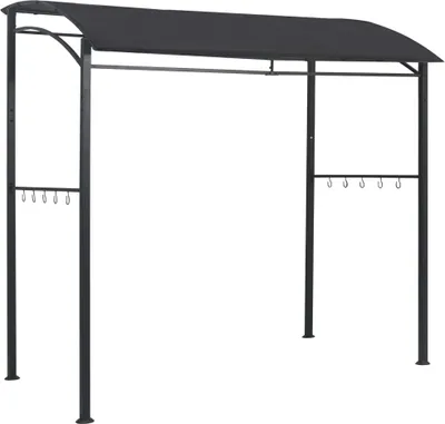 Produktbild von vidaXL BBQ-Pavillon 215x150x220 cm Anthrazit Stahl