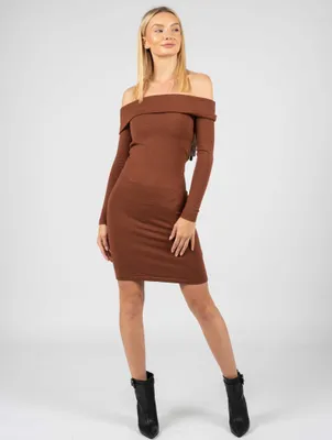 Zdjęcie produktu dla Guess sukienka - W1YK0HZ2V40 - Brązowy- Rozmiar: S(EU)