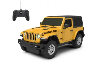 Produktbild von Jeep Wrangler JL 1:24 gelb 27MHz