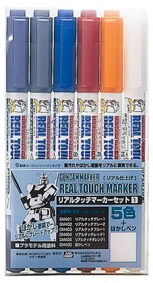 Produktbild von Mr. Hobby Gundam Real Touch Marker Set 1