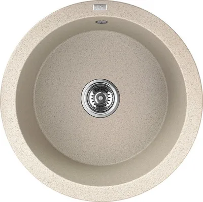 Produktbild von Design Granitspüle 1 Becken Beige