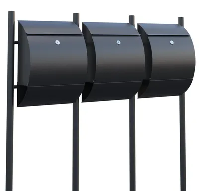 Produktbild von Briefkastenanlage Sunshine for Three Anthrazit