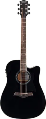 Obrázok produktu pre Elektroakustická gitara Classic Cantabile WS-20 BK EQ