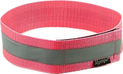 Produktbild von Mystique® Signalhalsband mit Klettverschluss Reflexhalsband 45cm neon pink