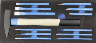Produktbild von Hogert Satz Von 10 Crv-Werkzeuge Ht7G151