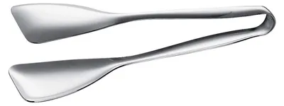 Broodtongs 23 cm Edelstahl silber 12 Stück