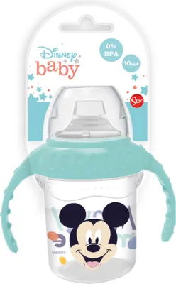 Produktbild von Disney Baby 8412497130276, Schwarz, Transparent, Türkis, Weiß, 250 ml