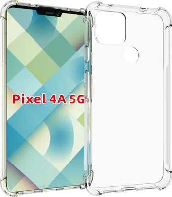 Image de Coque Google Pixel 4A 5G, Coque transparente en TPU souple, coque de protection antichoc pour Google Pixel 4A 5G