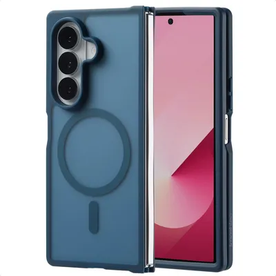 Image de imoshion Color Guard Backcover avec MagSafe pour le Samsung Galaxy Fold 7 - Bleu foncé