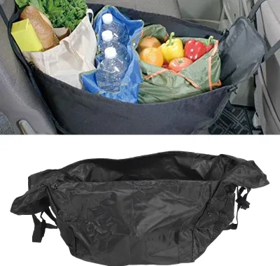 Zdjęcie produktu dla Torba podróżna na siedzenie pasażera Składana wisząca torba samochodowa na zakupy