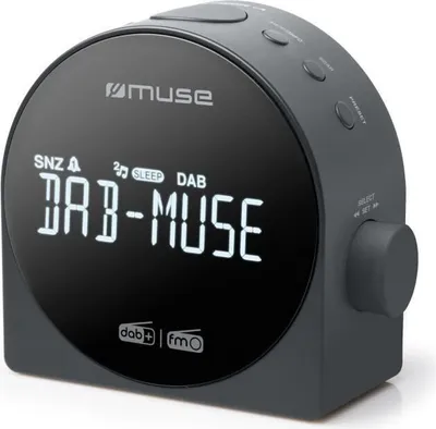 Produktbild von Schwarzes doppelweckerradio Muse M185CDB