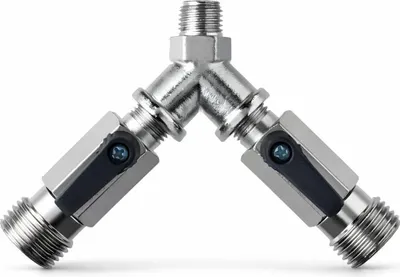Produktbild von Absperrhahn 2-leitig für Druckminderer