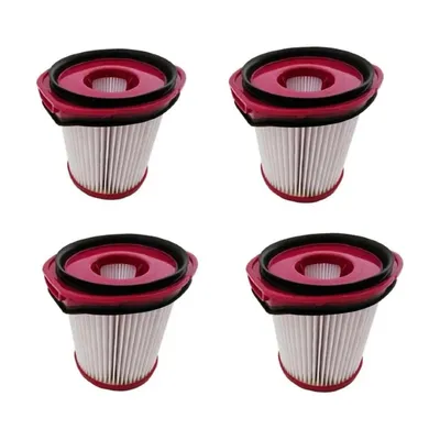 Produktbild von 4-pcs Staubsaugerfilterset, kompatibel mit Shark LC200JIV LC351 LC501JOR Staubsaugerfilterpatronen und Filtersieben