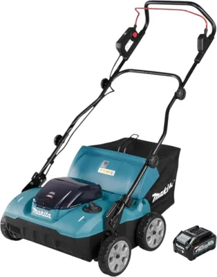 Produktbild von Makita UV 001 GM1 Akku Vertikutierer 40 V max. XGT 38 cm 50 l Brushless + 1x Akku 4,0 Ah - ohne Ladegerät