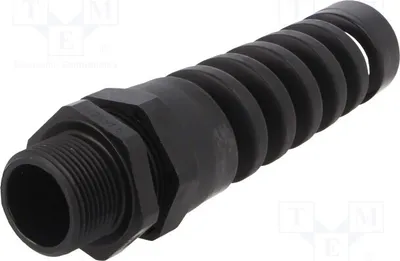Imagen del producto de 1 x Conector para cable con protección contra dobleces, con rosca prolongada. Número de artículo: 1.293.2501.30
