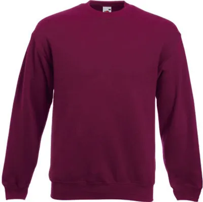 Produktbild von Fruit of the Loom - Classic Set-in Sweat - Burgundy - XL