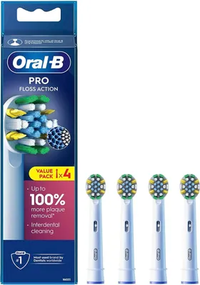Zdjęcie produktu dla Oral-B Pro FlossAction -vaihtoharjat, 4 kpl