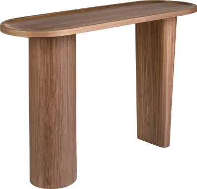 Produktbild von Angel Cerdá Konsole oval Nussbaum Halbspitze 3249