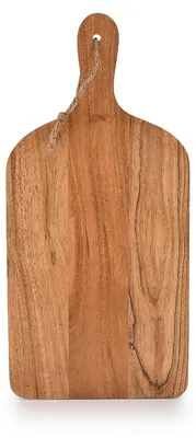 Produktbild von Schneidebretter aus Akazienholz mit Griffen für Küche, Käse- und Servierplatten, Wurst- und Käsebretter