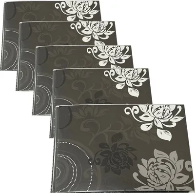 Produktbild von 5 x 1A PHOTO PORST Einsteckalbum Grindy 10 x 15 soft schwarz