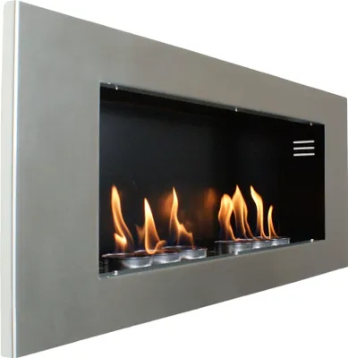 Immagine prodotto di Caminetto a gel ed etanolo Aurora Supreme in acciaio inox