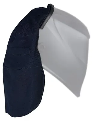 Immagine prodotto di Omgoods - Maschera per saldatura professionale con protezione per il collo e sistema di fissaggio a pressione