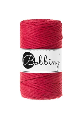 Produktbild von Classic Red Macramee Kordel 3mm 100m