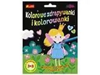Produktbild von Zestaw Kreatywny Królewna i Przyjaciele Zdrapywanki Kolorowanki 6 sztuk