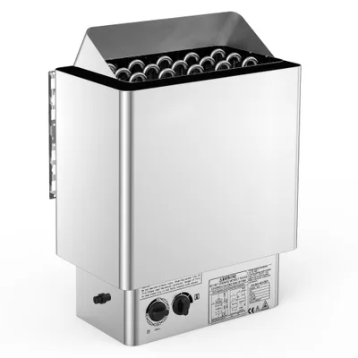 Produktbild von Saunaofen 9 kW Edelstahl - Elektrischer Saunaheizgerät - Sauna Ofen - Saunaheizung.