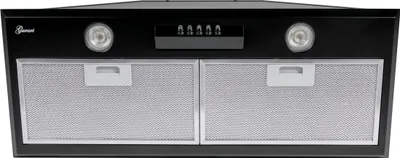 Produktbild von GURARI Deckenhaube GCH B 051 70 BL, Dunstabzugshaube 70cm, Deckenhaube, in Schwarz