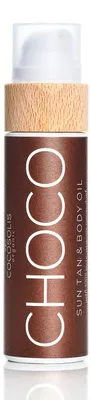 Image de Cocosolis Choco Suntan Body Oil 110 ml Bronzage Organique