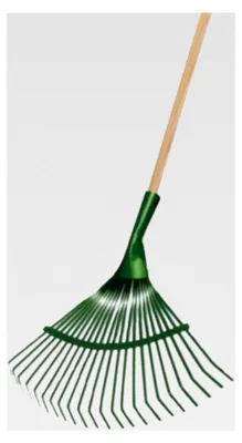 Produktbild von Rasenrechen mit 22 Zähnen und 150 cm Stiel