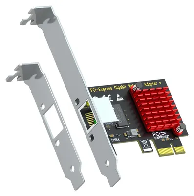 Productafbeelding van GLOTRENDS LE8111H PCIe-netwerkkaart voor desktopcomputers, 1000/100/10 Mbit/s Gigabit